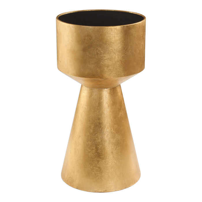 Uttermost Veira Gold Accent Table