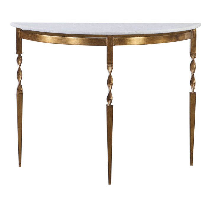 Uttermost Imelda Demilune Console Table