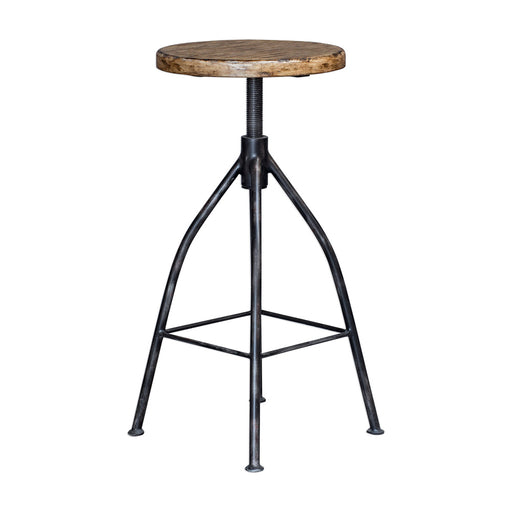 Uttermost Dalvin Industrial Pub Stool