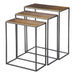 Uttermost Coreene Gold Nesting Tables Set/3