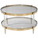 Uttermost Kellen Glass Coffee Table