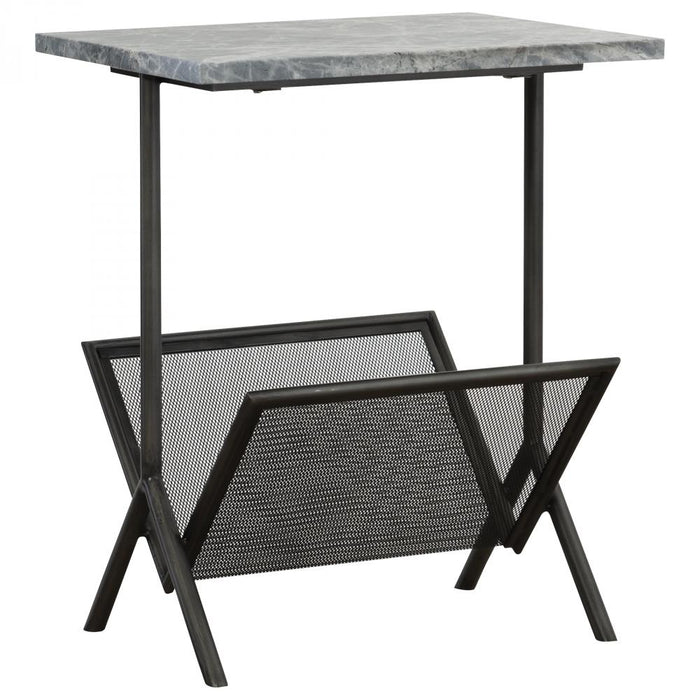 Uttermost Sosa Marble Magazine Table