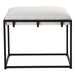 Uttermost Paradox White Small Bench