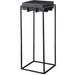 Uttermost Telone Black Small Pedestal