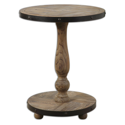 Uttermost Kumberlin Wooden Round Table