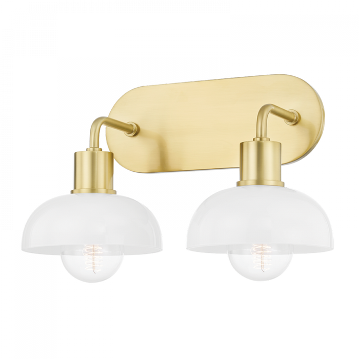 2 LIGHT BATH BRACKET