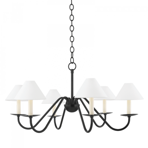 6 LIGHT CHANDELIER