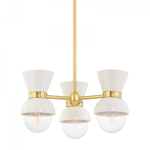 3 LIGHT SEMI FLUSH