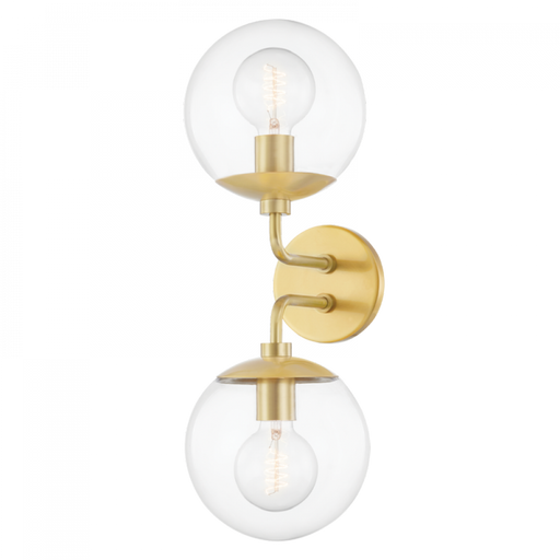 2 LIGHT WALL SCONCE