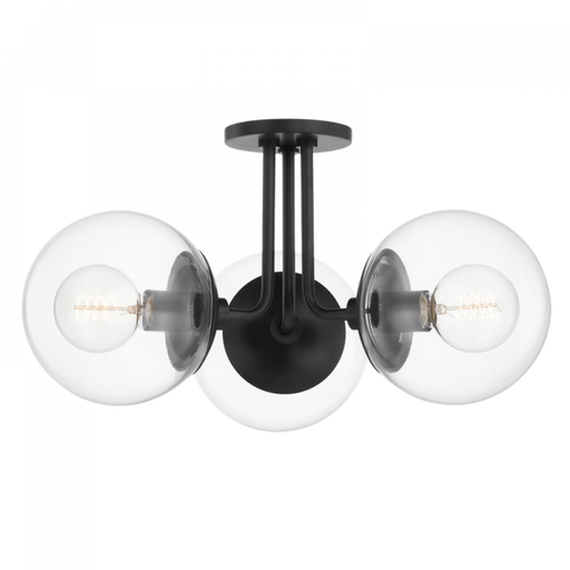 3 LIGHT SEMI FLUSH