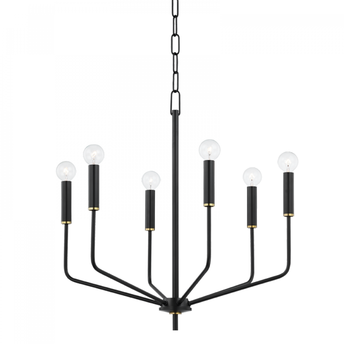 6 LIGHT CHANDELIER