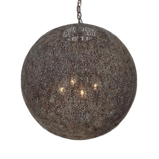 Jasmine 4 Light Forged Bronze Chandelier