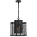 Jayna 1 Light Matte Black Pendant