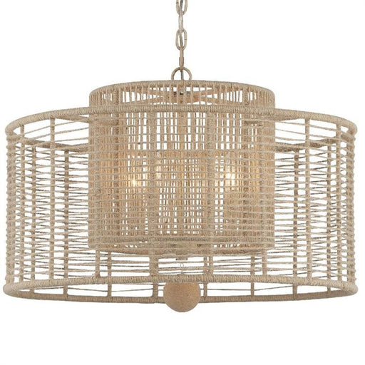 Jayna 4 Light Burnished Silver Chandelier