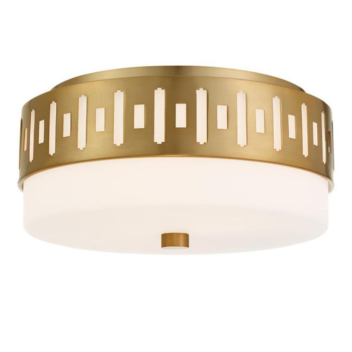 Keaton 2 Light Vibrant Gold Ceiling Mount