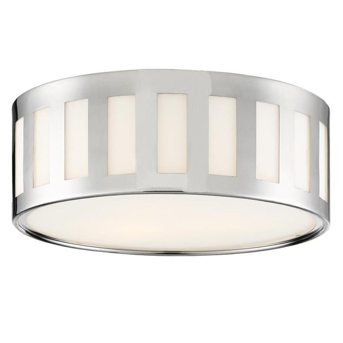 Kendal 3 Light Polished Nickel Ceiling Mount