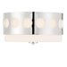 Kirby 2 Light Polished Nickel Ceiling Mount