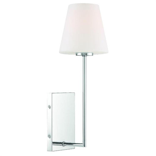 Lena 1 Light Chrome Wall Mount