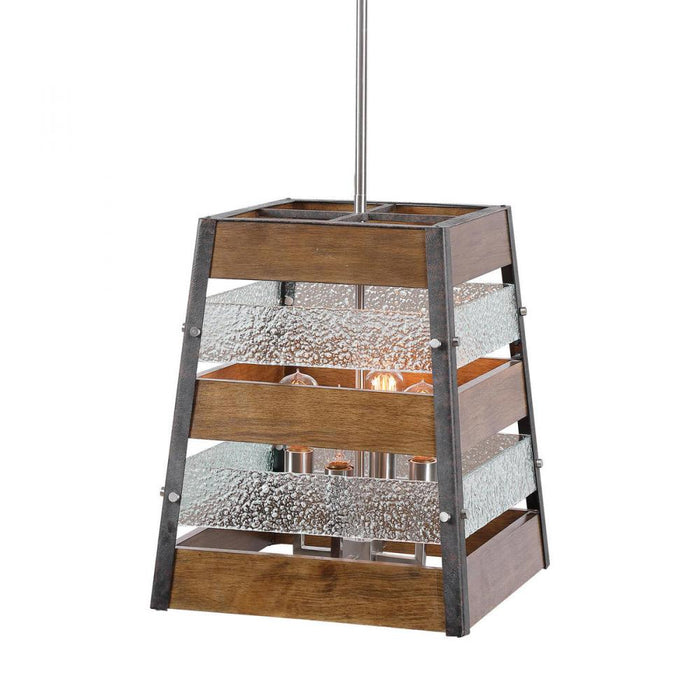 Uttermost Glasshouse 4 Light Lantern Pendant
