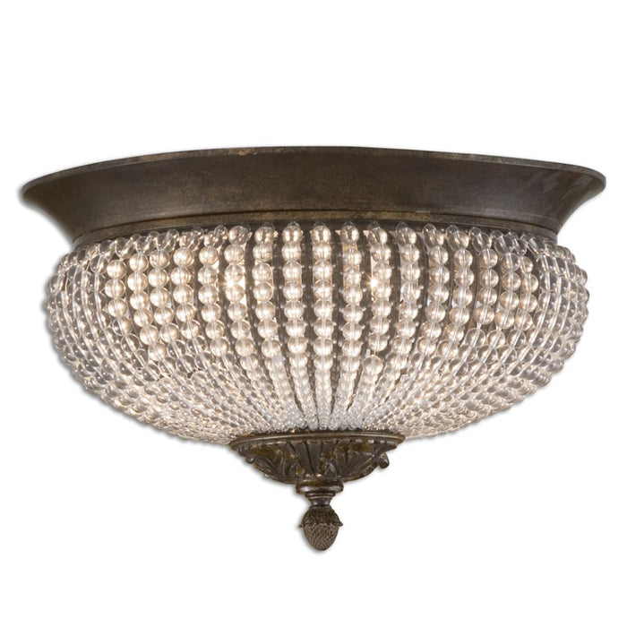 Uttermost Cristal De Lisbon Crystal Flush Mount