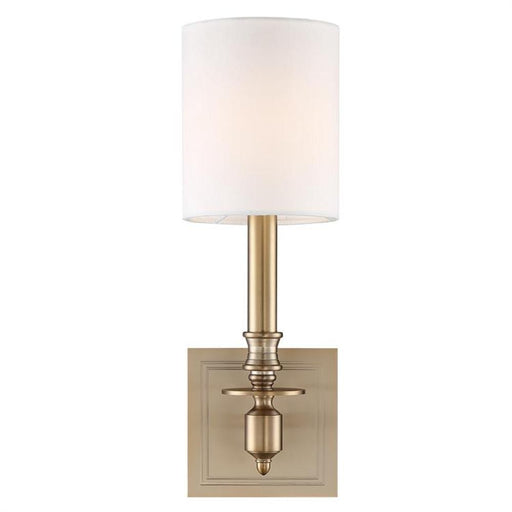 Lloyd 1 Light Aged Brass Wall Mount