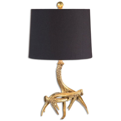 Uttermost Golden Antlers Table Lamp