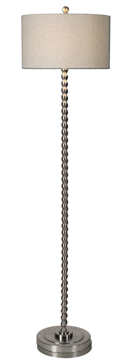 Uttermost Sherise Beaded Nickel Floor Lamp