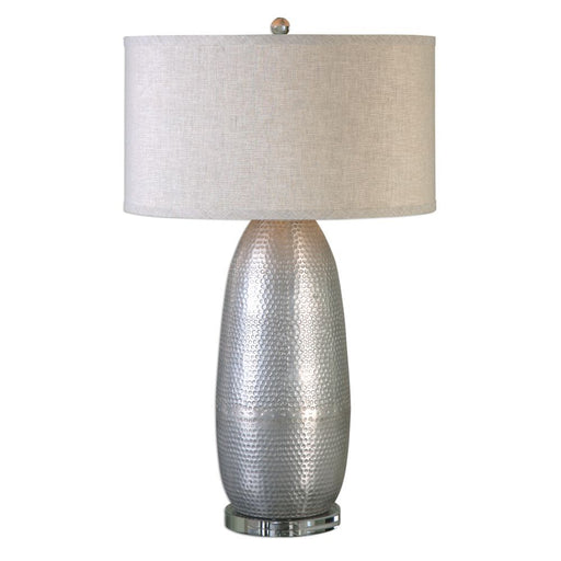 Uttermost Tartaro Industrial Silver Table Lamp