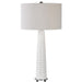 Uttermost Mavone Gloss White Table Lamp