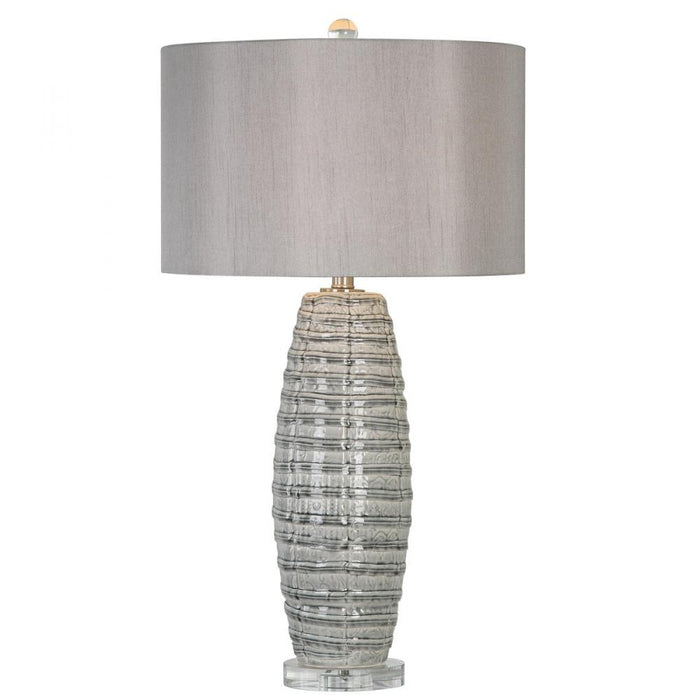 Uttermost Brescia Gray Ceramic Lamp