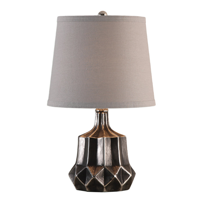 Uttermost Felice Dark Charcoal Accent Lamp