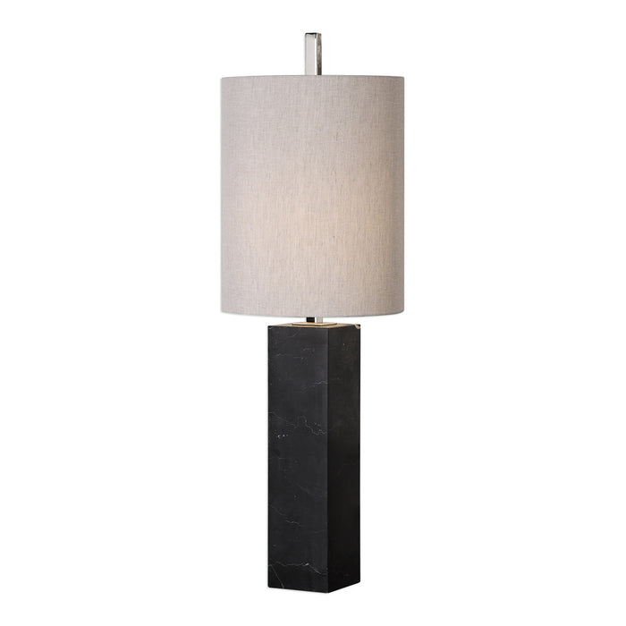 Uttermost Delaney Marble Column Accent Lamp