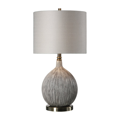 Uttermost Hedera Textured Ivory Table Lamp