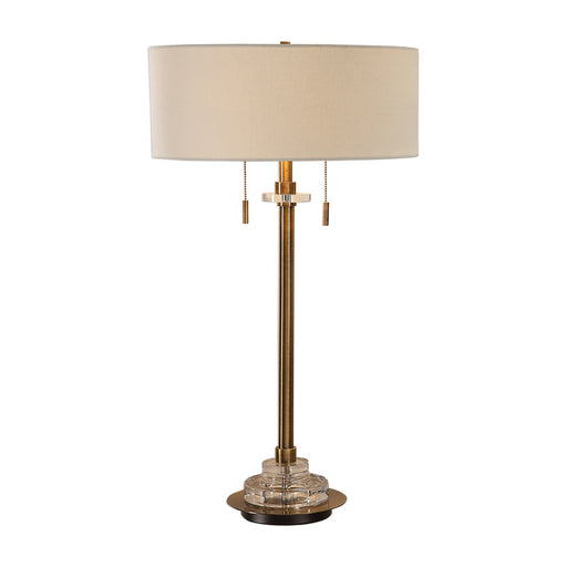 Uttermost Harlyn Antique Brass Lamp