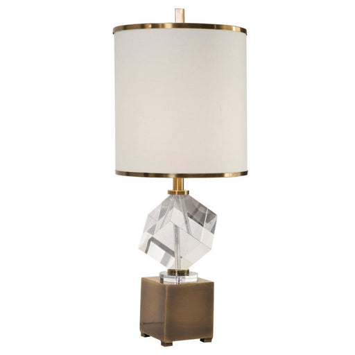Uttermost Cristino Crystal Cube Lamp