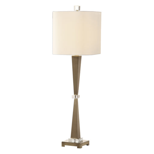 Uttermost Niccolai Antiqued Nickel Lamp