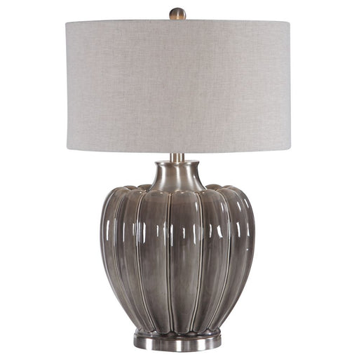 Uttermost Adler Smoky Gray Table Lamp