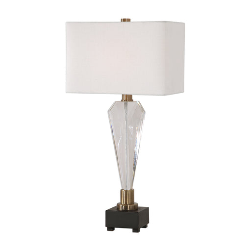 Uttermost Cora Geometric Crystal Table Lamp