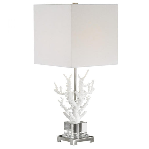 Uttermost Corallo White Coral Table Lamp