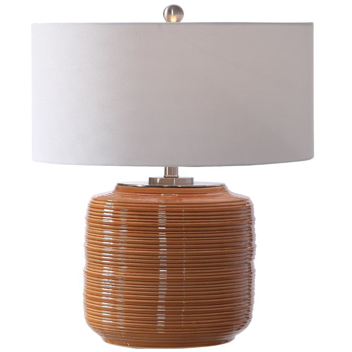 Uttermost Solene Orange Table Lamp