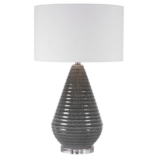 Uttermost Carden Smoke Gray Table Lamp