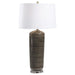 Uttermost Ebon Charcoal Table Lamp