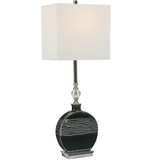 Uttermost Recina Dark Teal Buffet Lamp