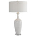 Uttermost Strauss White Ceramic Table Lamp