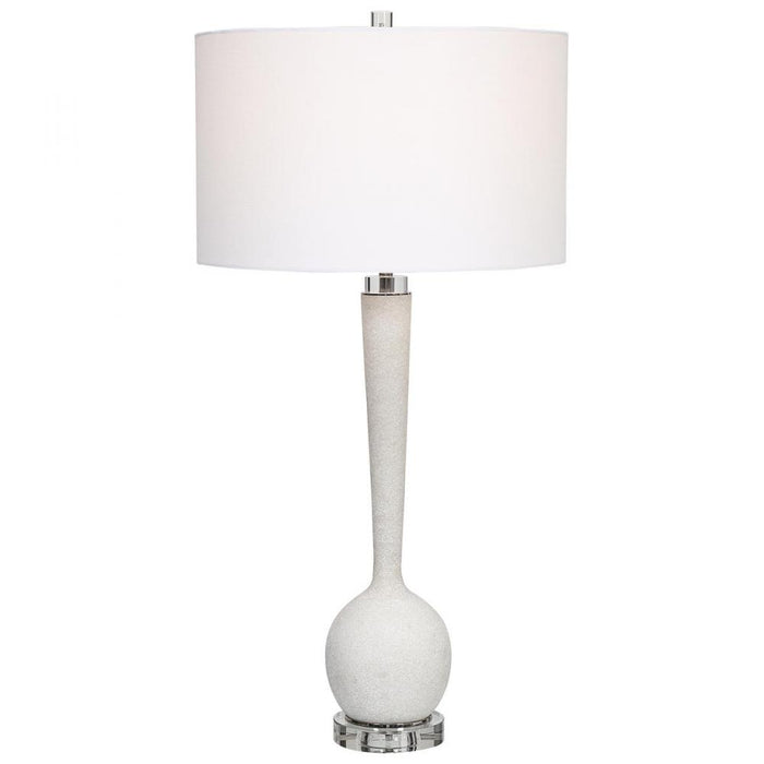 Uttermost Kently White Marble Table Lamp