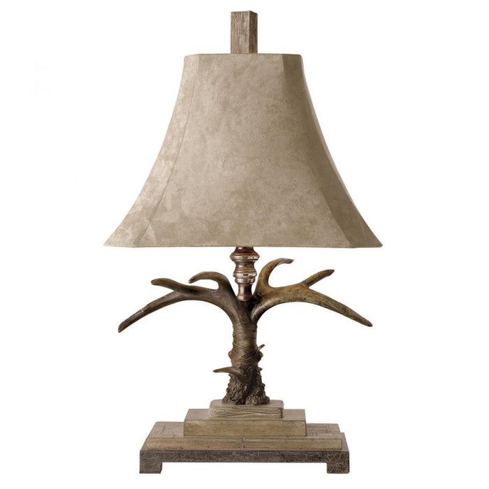 Uttermost Stag Horn Table Lamp