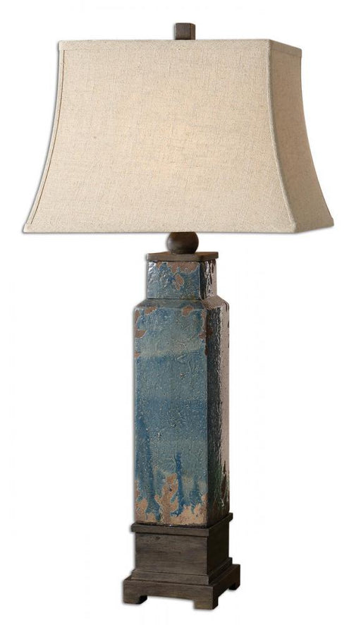 Uttermost Soprana Blue Table Lamp