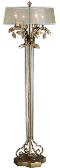 Uttermost Alenya Gold Floor Lamp