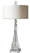 Uttermost Grancona Twisted Glass Table Lamp