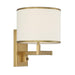 Madison 1 Light Aged Brass Task Light